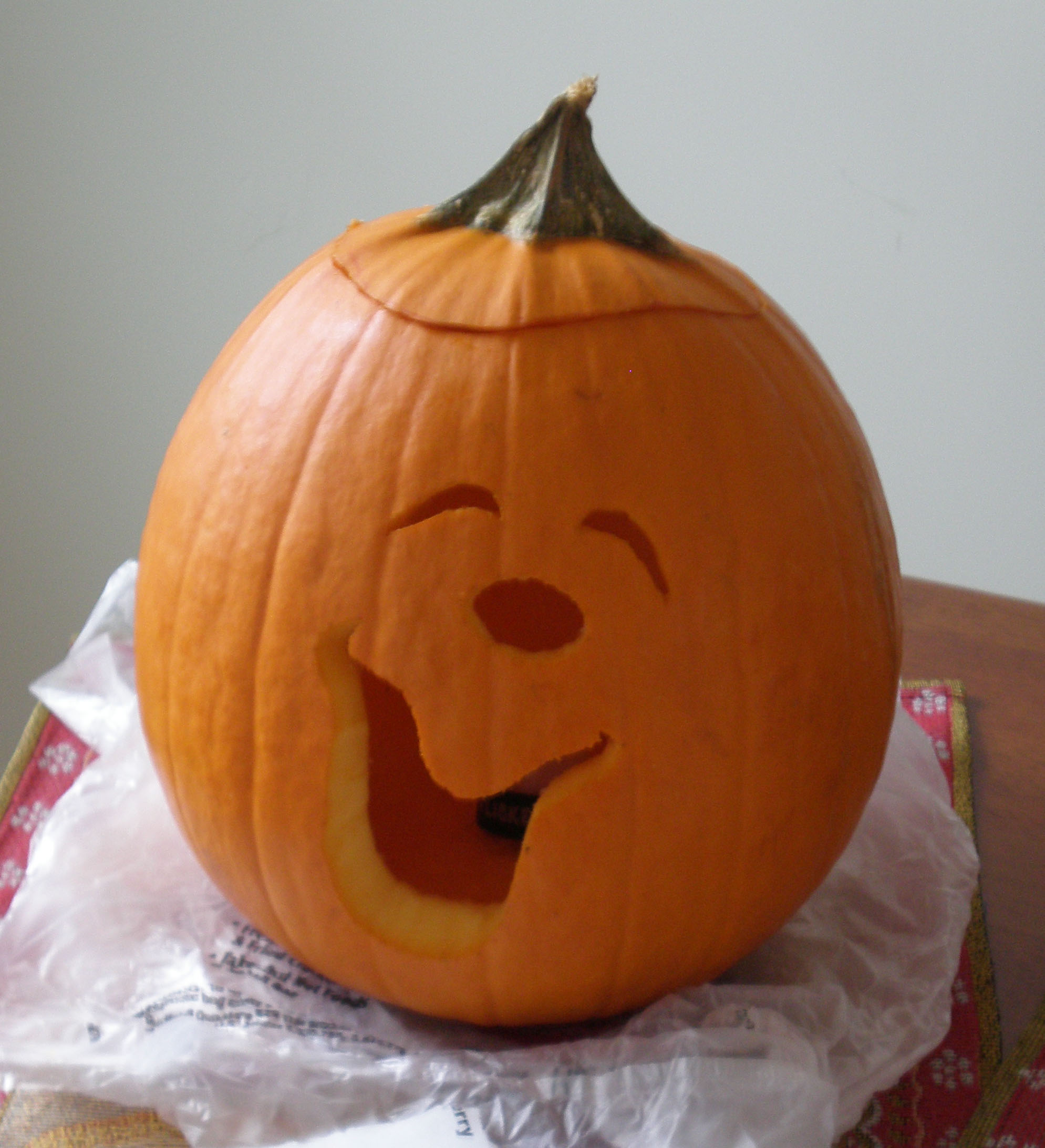 Scared Face Simple Creative Pumpkin Carving Ideas For Halloween 