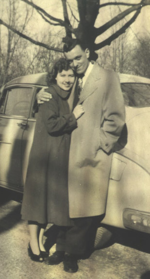 Jean and Larry Whitmer, 1950