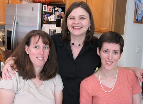 Me, Erin and Christy, October 2007